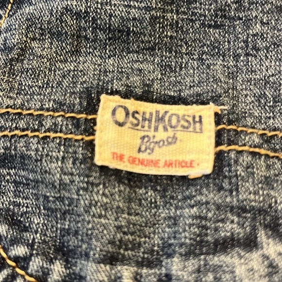 Vintage OshKosh B’Gosh Carpenter Jeans Size 2 Toddler - Picture 3 of 6